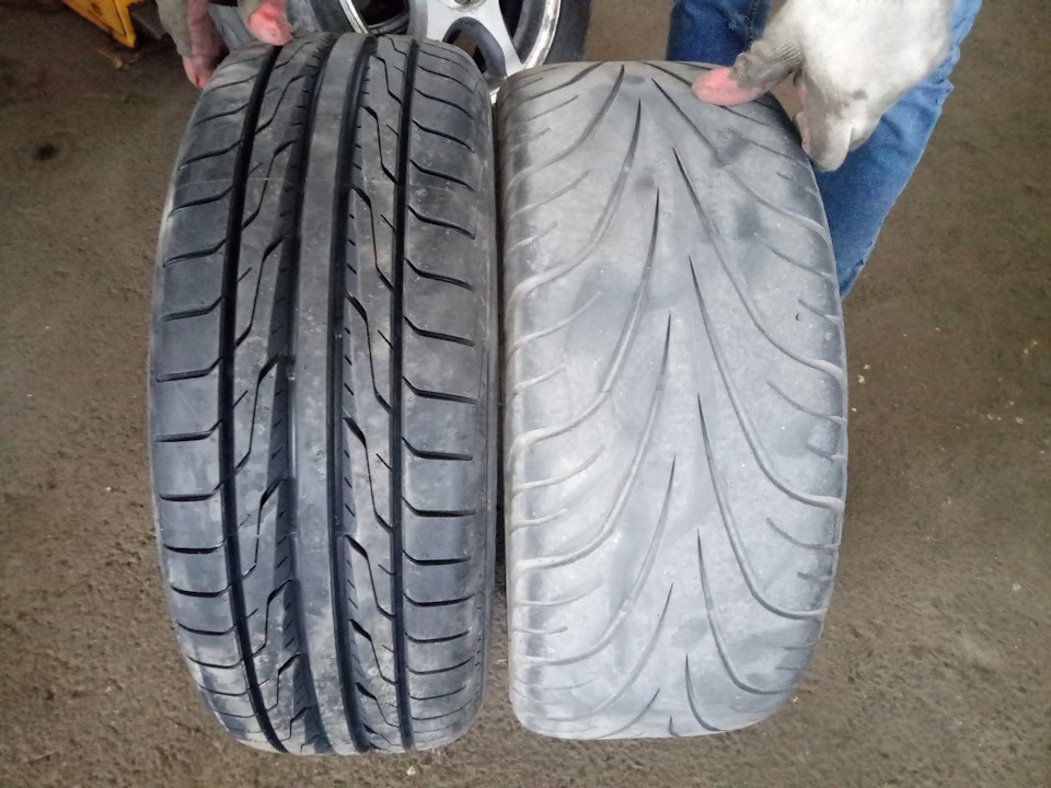 195/55/r15 vs 205/50/zr15.