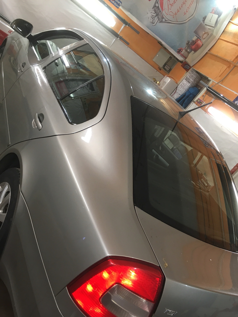 Замена лобового стекла+Тонировка по госту — Skoda Octavia Mk2, 1,4 л ...