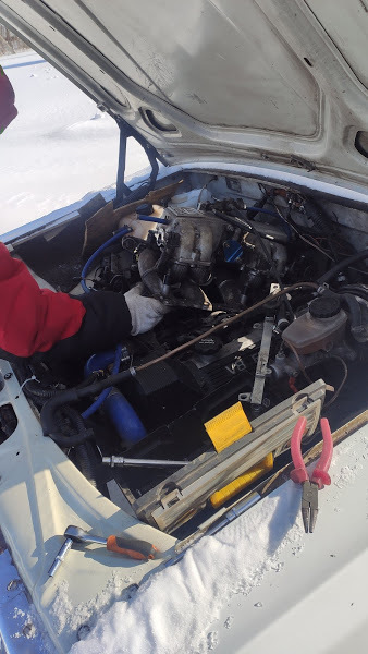 [66] Ремонт в полевых условиях 1uz-fe (Стартер, проводка) — ГАЗ 24, 4 л ...