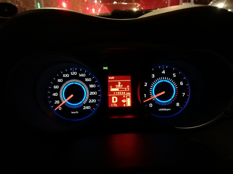 Доработка панели приборов — Mitsubishi Outlander XL, 2,4 л, 2008 года ...