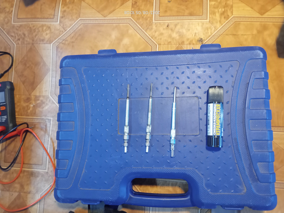 Замена свечи накала на Опель астра. — Opel Astra H, 1,3 л, 2007 года ...