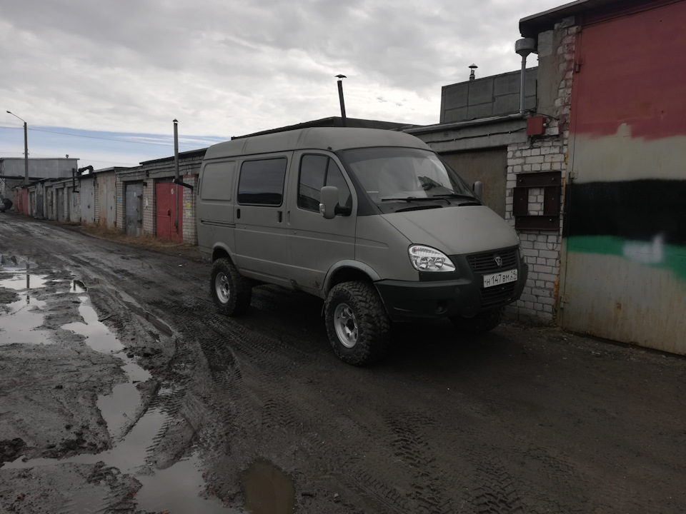 Финал — ГАЗ Соболь 4х4, 2,4 л, 2008 года | фотография | DRIVE2