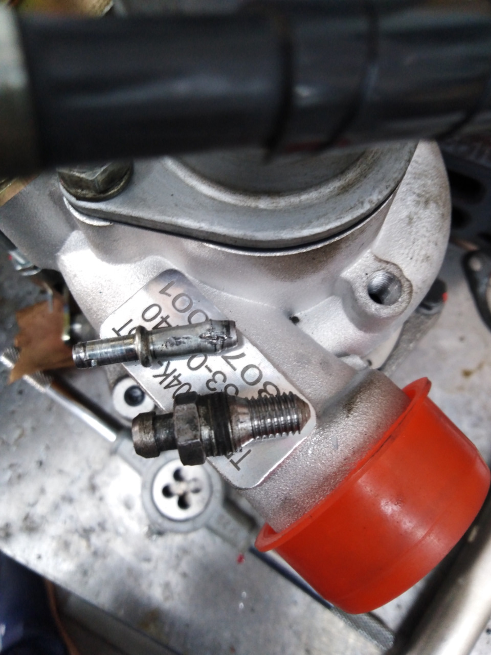 Разница штуцеров — Mitsubishi Pajero Mini (2G)