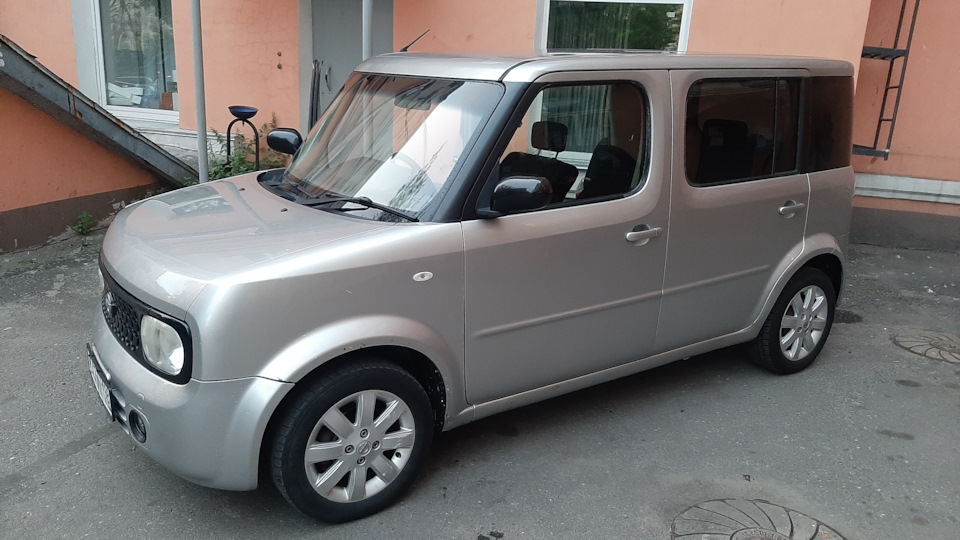 Nissan Cube II 1.4 бензиновый 2007 | КУБ (мини-гелик) на DRIVE2
