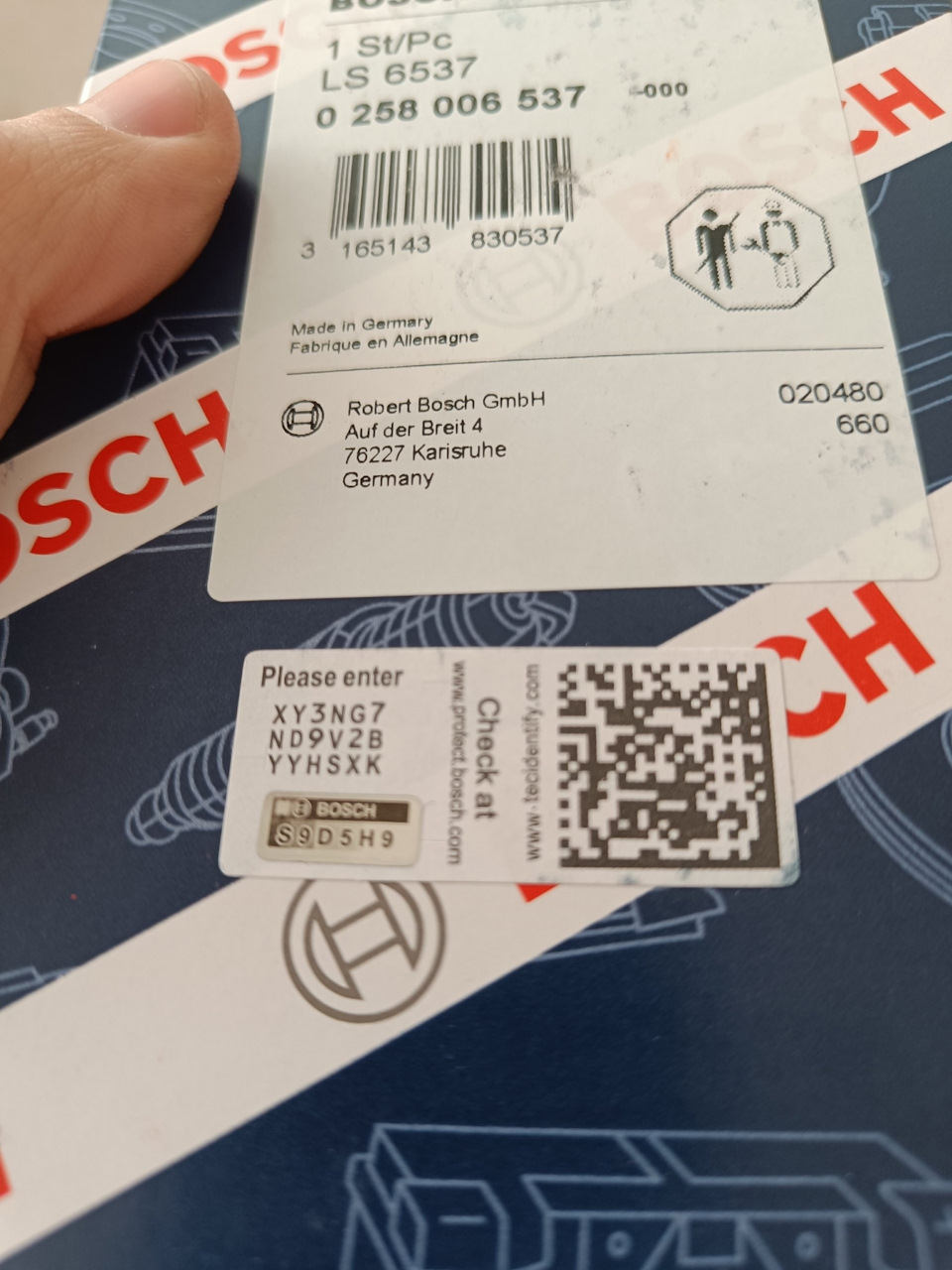 Bosch 0 258 006 537 — Chevrolet Lacetti 5D. Запчасти на фото: 0258006537, 020480