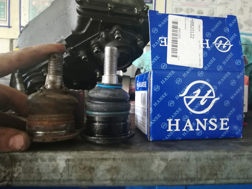 Задние шаровые Hanse — Toyota Altezza, 2 л, 1998 года | плановое ТО ...