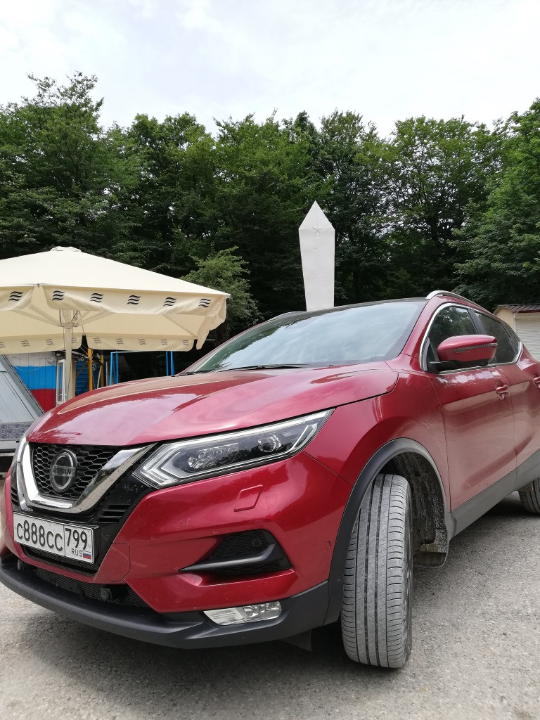 Москва-Шепси через Шаумянский перевал — Nissan Qashqai (2G), 2 л, 2019 года  | путешествие | DRIVE2