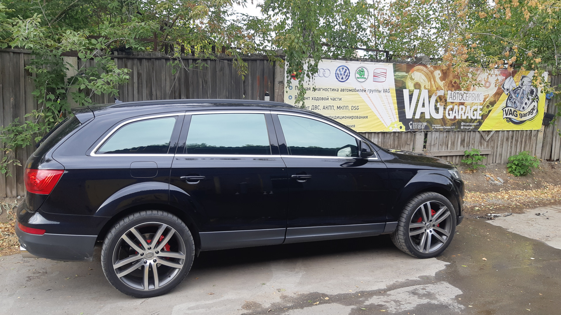 Audi Q7 (1G) 3.6 бензиновый 2010 | «Blackjack» на DRIVE2