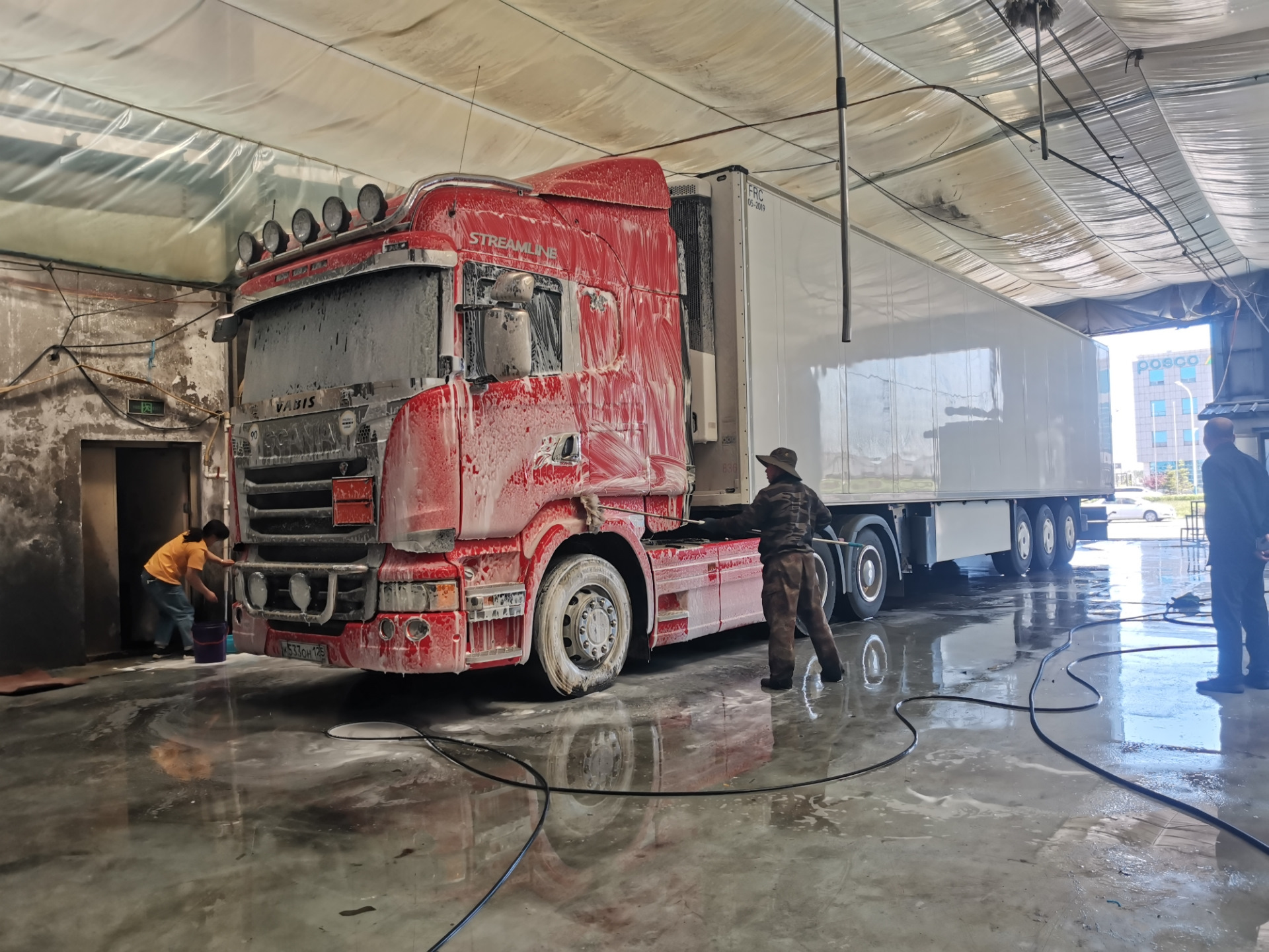 Большая мойка — Scania R440 6x2, 1,3 л, 2017 года | мойка | DRIVE2