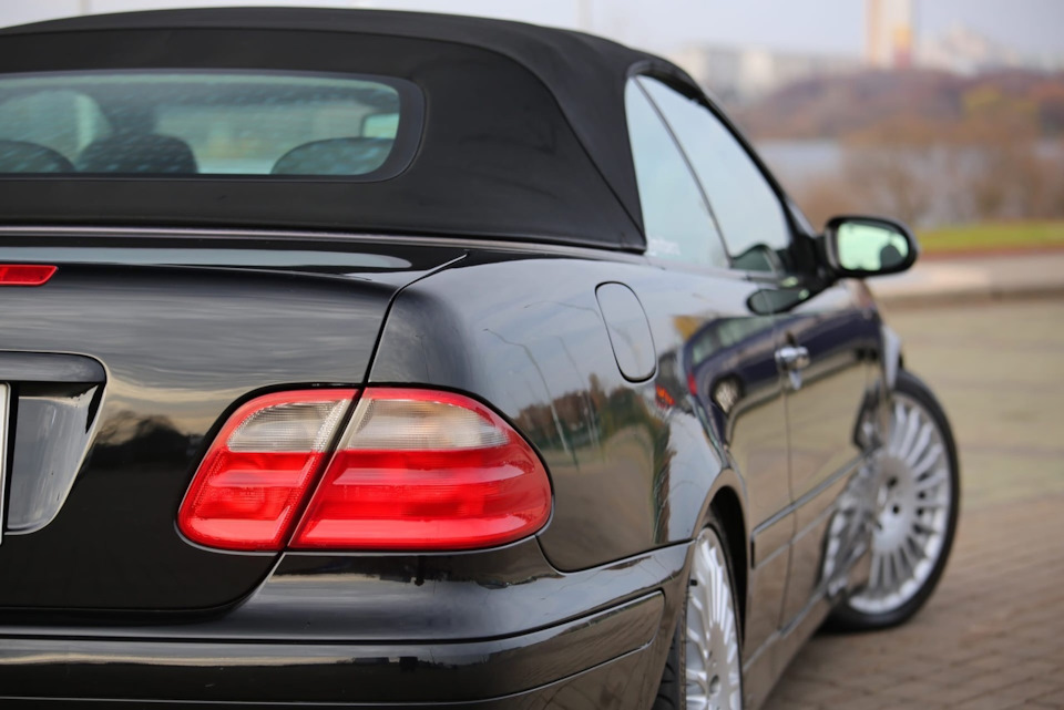 фото после второй мойки — Mercedes-Benz CLK (W208)