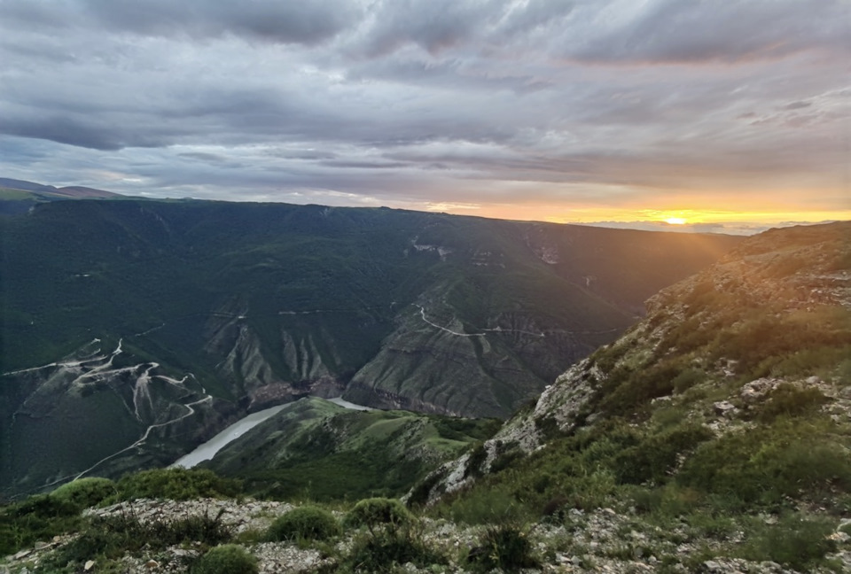 Сулакский каньон самостоятельно на машине