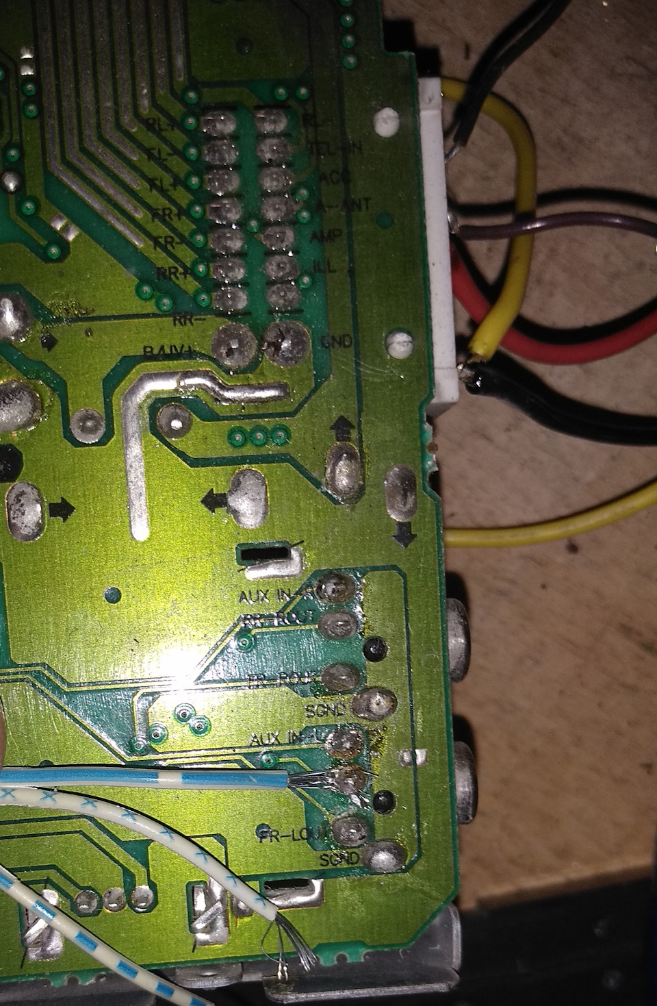 bluetooth в магнитолу Clarion DB568RUSB — Opel Zafira B, 2 л, 2005 года ...