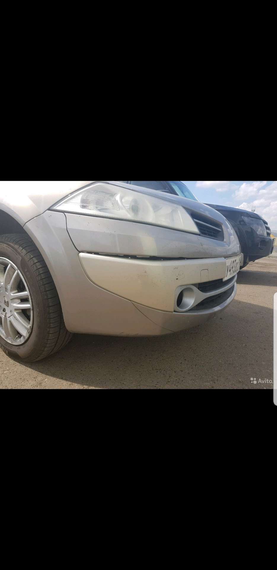 Наконец то новый передний бампер😎 — Renault Megane II, 1,6 л, 2008 года |  своими руками | DRIVE2