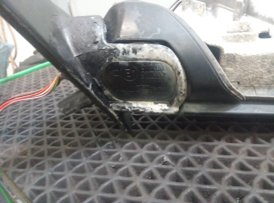 Восстановление зеркал. — BMW 5 series Touring (E39), 2,2 л., 2002 года ...