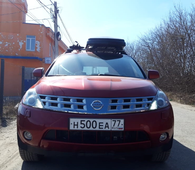 Ходовые огни+Поворотники+пдд в одном флаконе — Nissan Murano I, 3,5 л ...