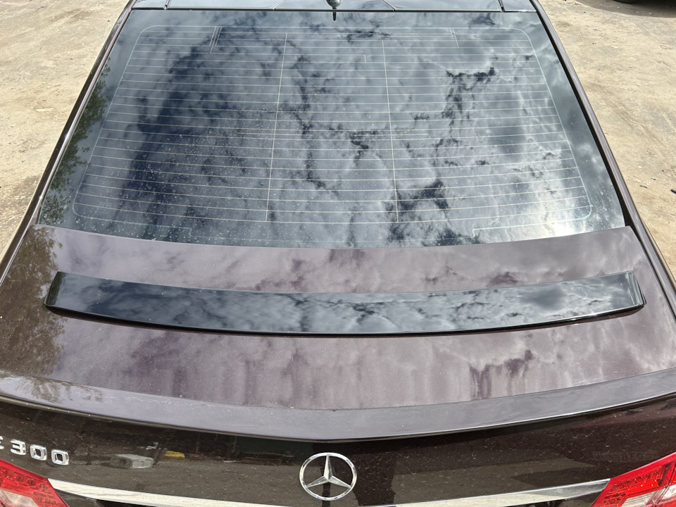 Козырек на стекло — Mercedes-Benz E-Class (W212), 3 л, 2010 года ...