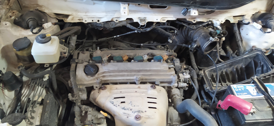 Меняем маслосъемные колпачки на 2AZ-FE — Toyota Ipsum (21), 2,4 л, 2001 ...