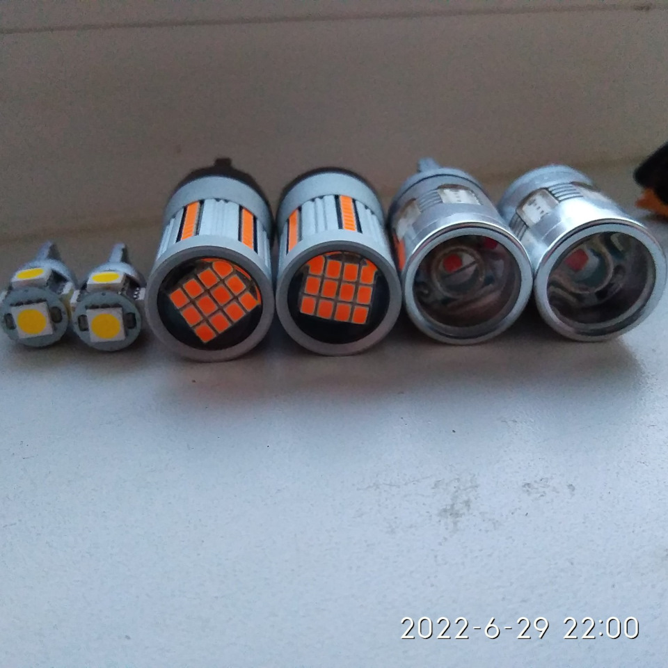 Диодные лампы. — Toyota Corona Premio (T210)