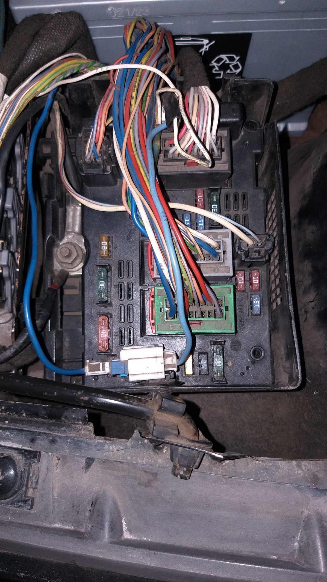 ДХО дальний в полнакала Пежо 307 (дорест) — Peugeot 307, 2 л, 2002 года ...