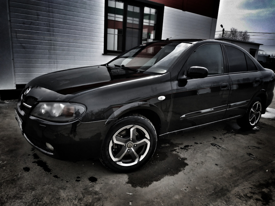 Переобулись — Nissan Almera II (N16), 1,5 л, 2006 года | колёсные диски ...