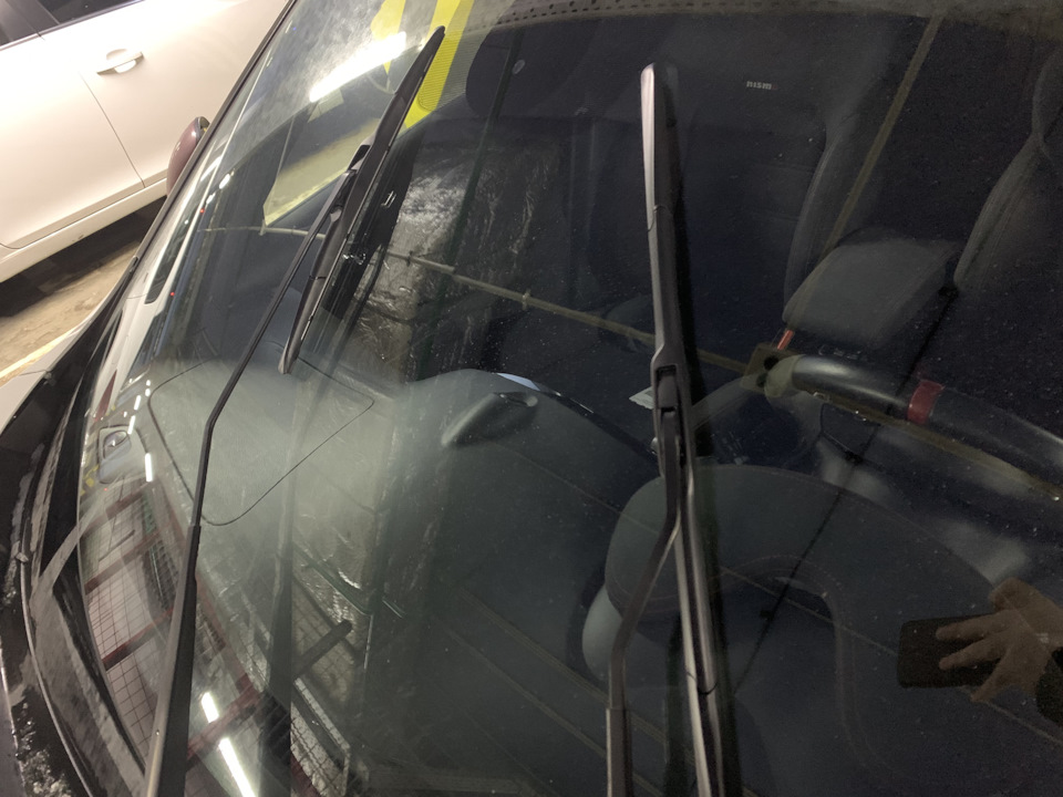 denso hybrid wiper blade — Nissan Juke (1G), 1,6 л, 2013 года тюнинг