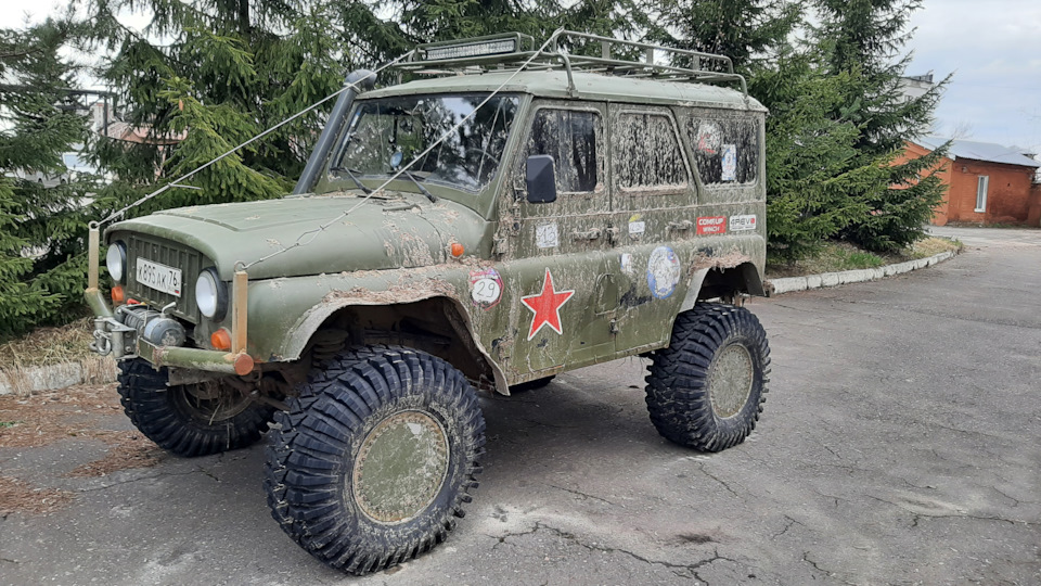 УАЗ Hunter Ужазик на порталах