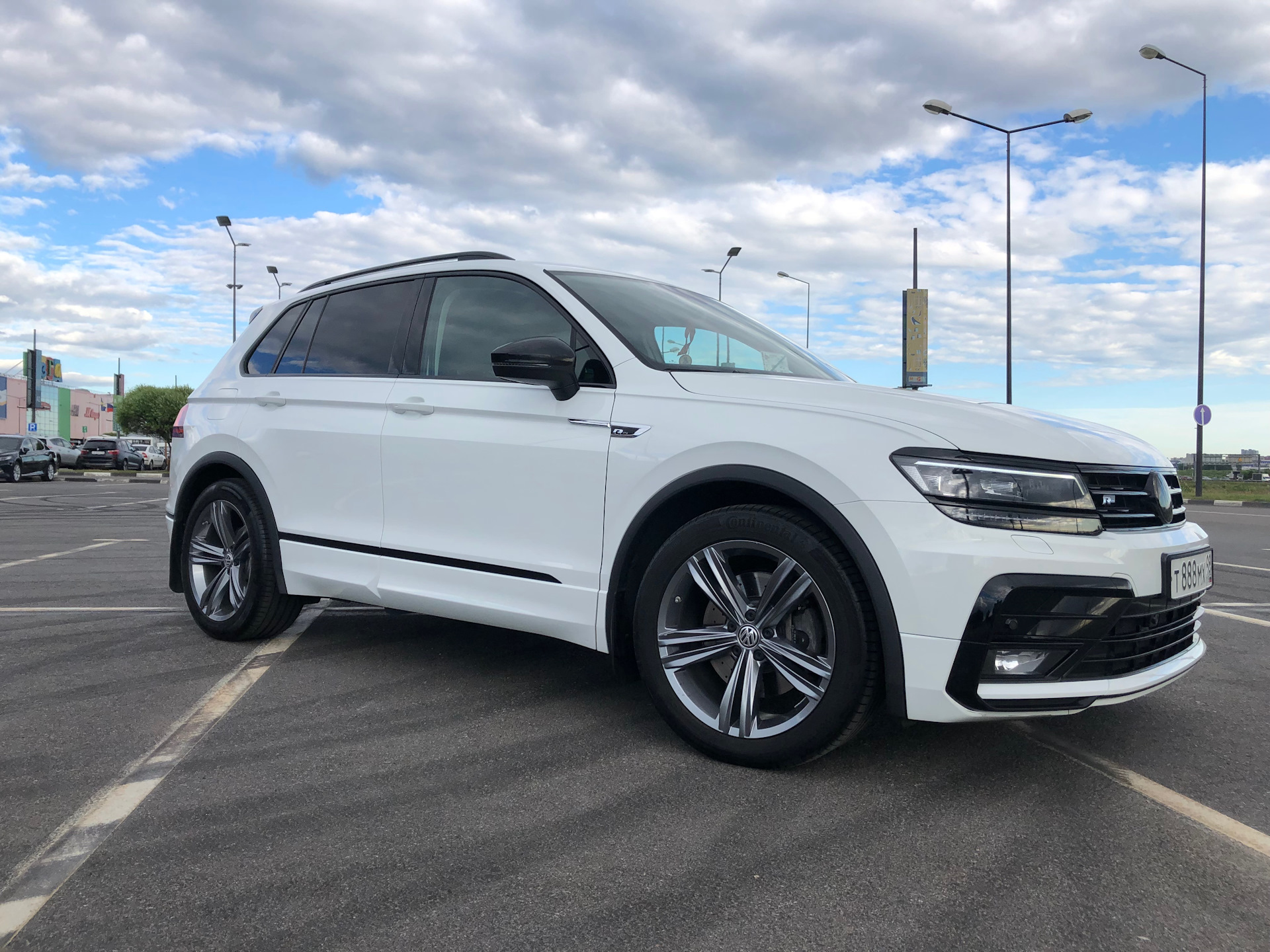 Volkswagen Tiguan 2 антихром