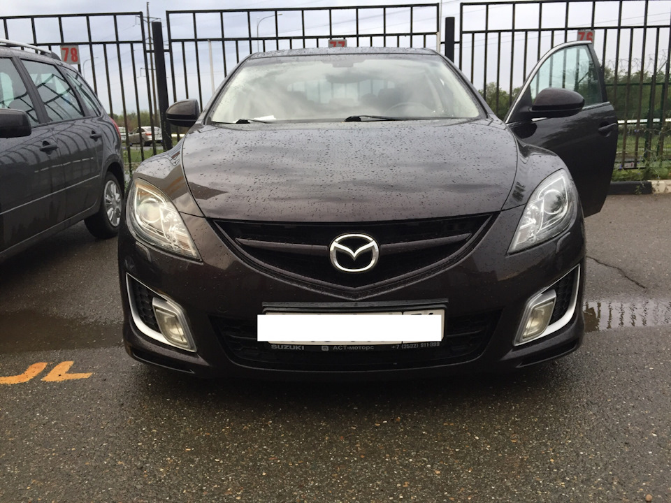 Фары. Полировка и покрытие лаком. Решено. — Mazda 6 (2G) GH, 2 л, 2008 ...