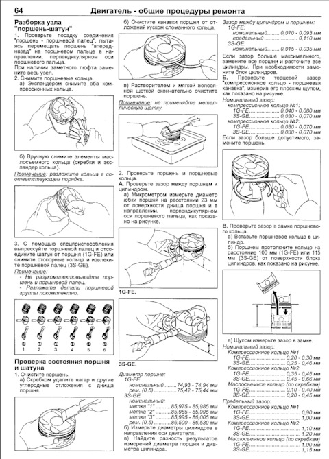 Поршни двигателя 3S-FE STD ND 13101-74040 Not Alfin купить во Владивостоке по це
