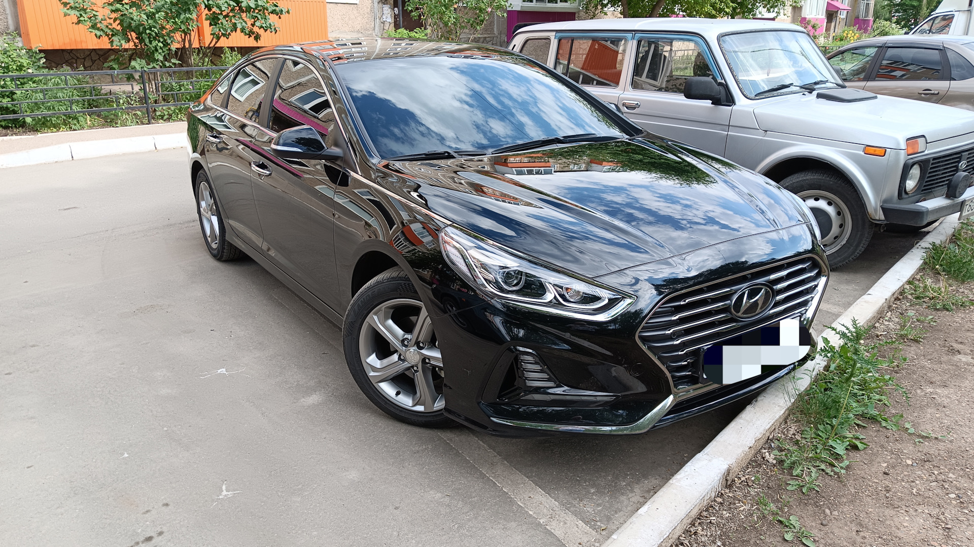 Hyundai Sonata VII (LF) 2.0 бензиновый 2017 | Liner на DRIVE2