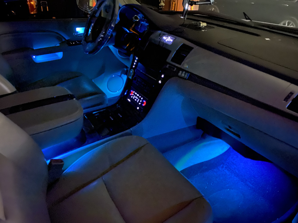 Светодиодная подсветка салона кадиллак эскалейд — СustomHeroes на DRIVE2