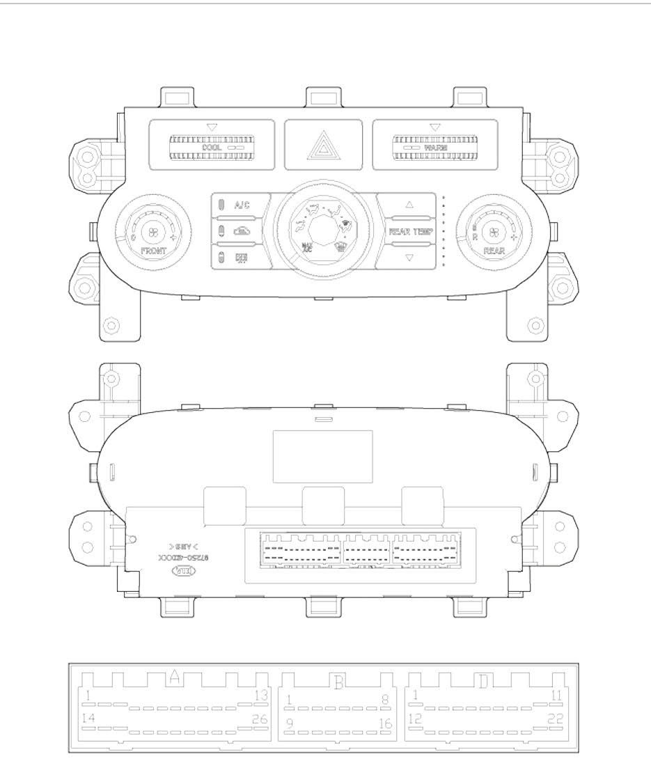 Климат-контроль Kia Carnival 2 — KIA Carnival (2G), 2,7 л, 2008 года |  электроника | DRIVE2