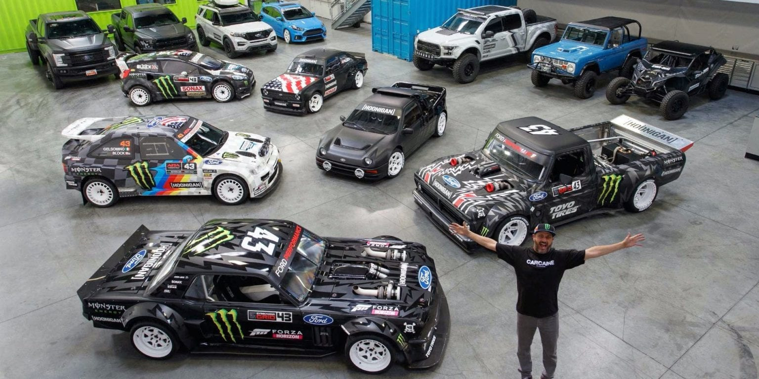 Ken Block is selling three of his ballistic Fords Top Gear