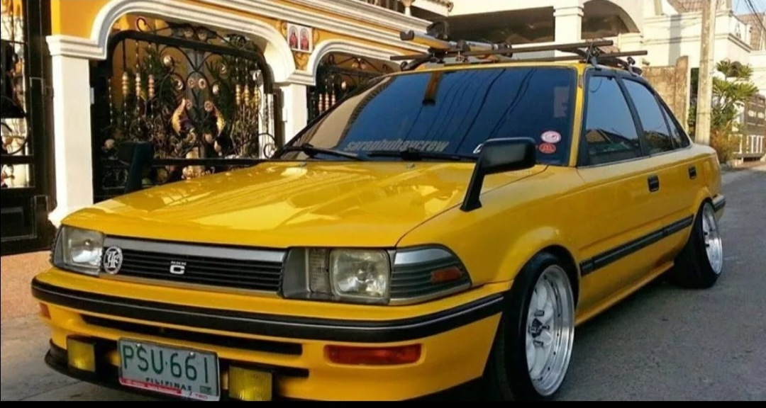 Toyota Corolla 90 stance