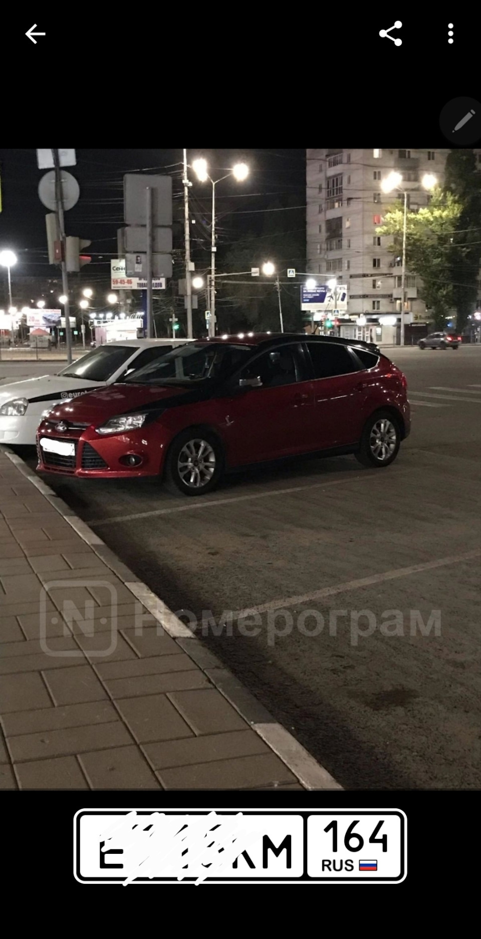 Номерограм — Ford Focus III Hatchback, 1,6 л, 2012 года | просто так |  DRIVE2