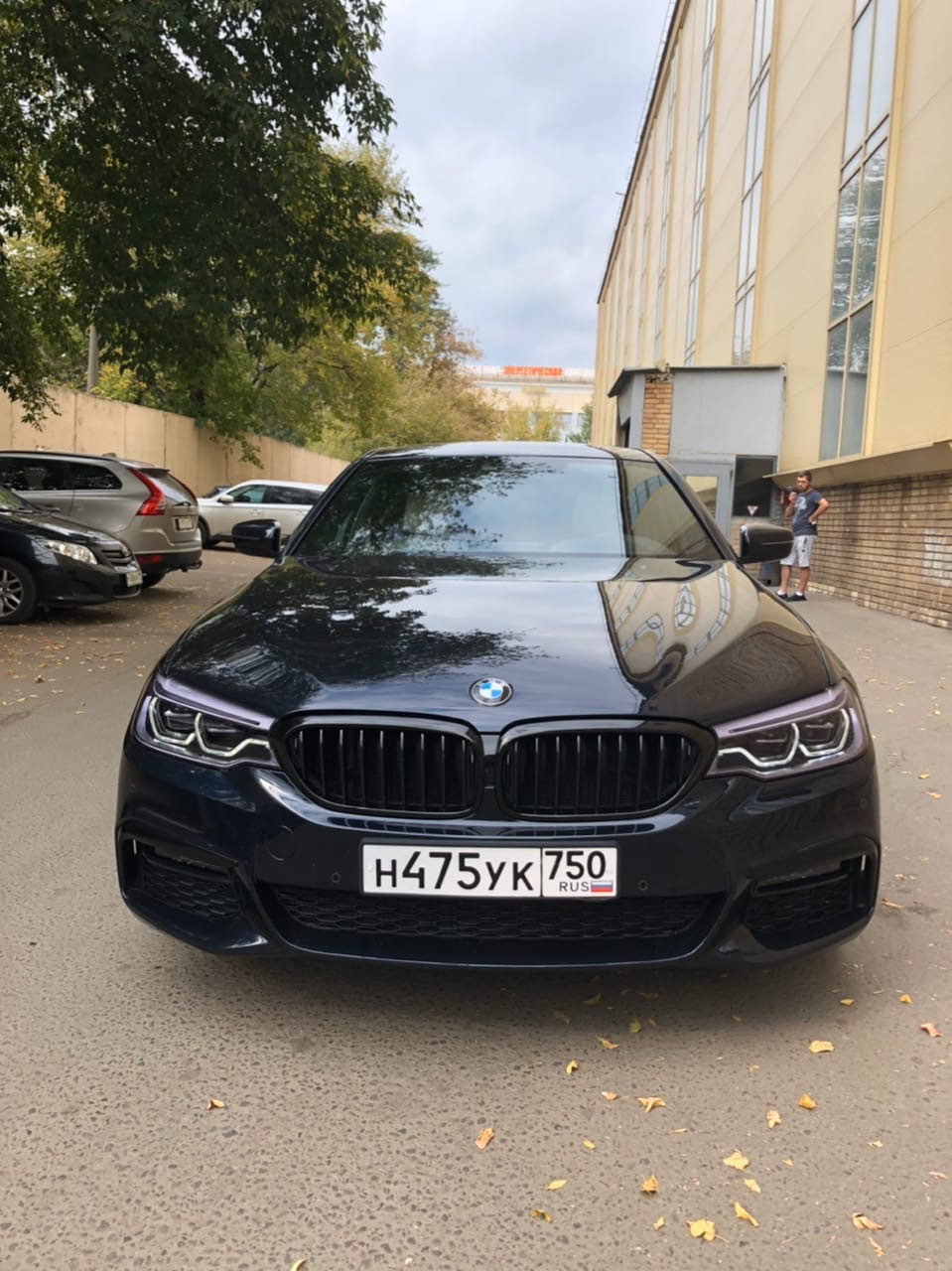 Тонированные фары BMW g30