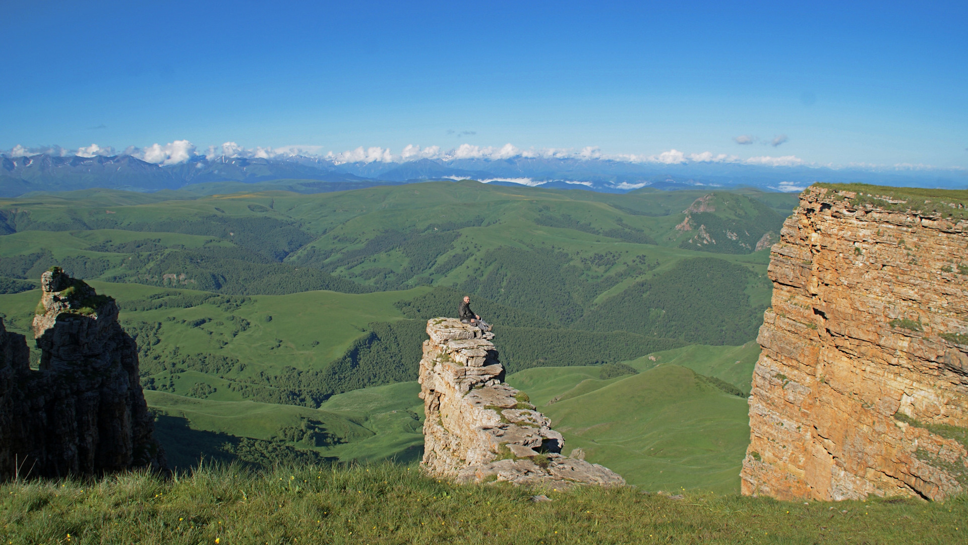 Кавказ плато Бермамыт