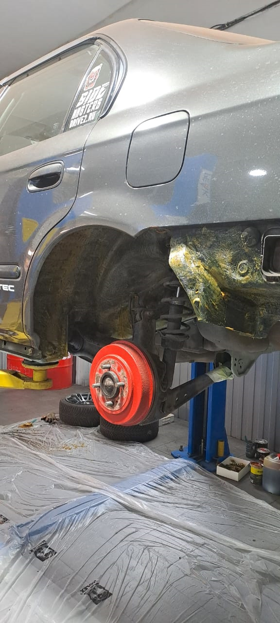 Обработка кузова — Honda Civic (6G), 2 л, 1996 года | своими руками ...
