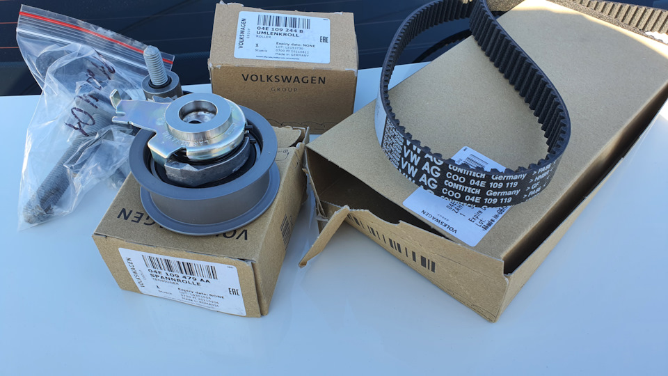 Замена ремня ГРМ cwva на пробеге 144500 км — Volkswagen Polo Sedan, 1,6 ...