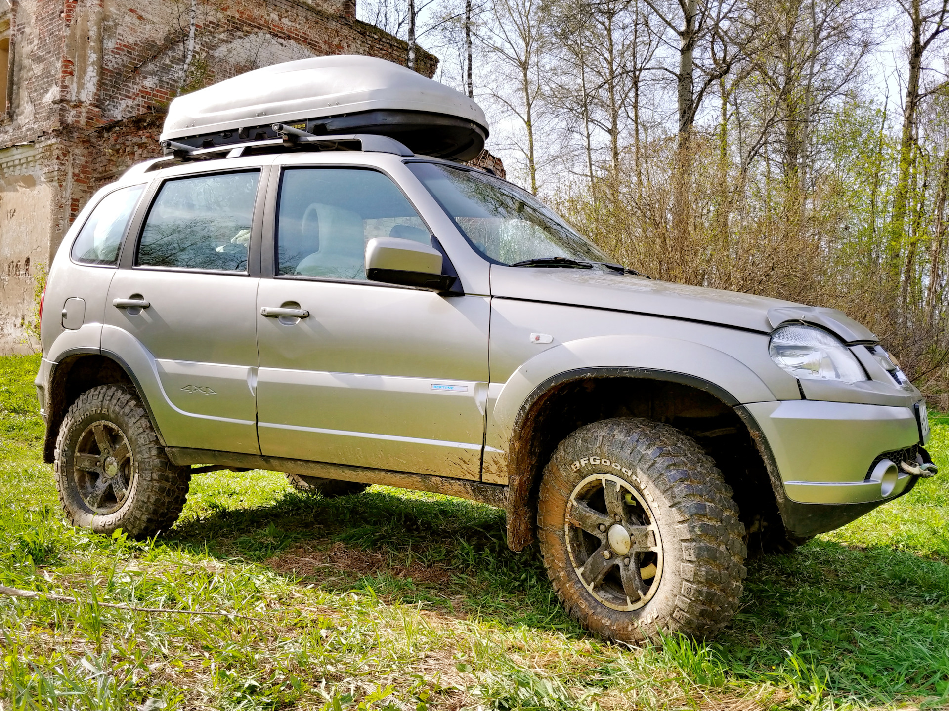 Перевозка собаки в Ниве Шевроле (и не только) — Chevrolet Niva GLX, 1,7 л,  2012 года | другое | DRIVE2