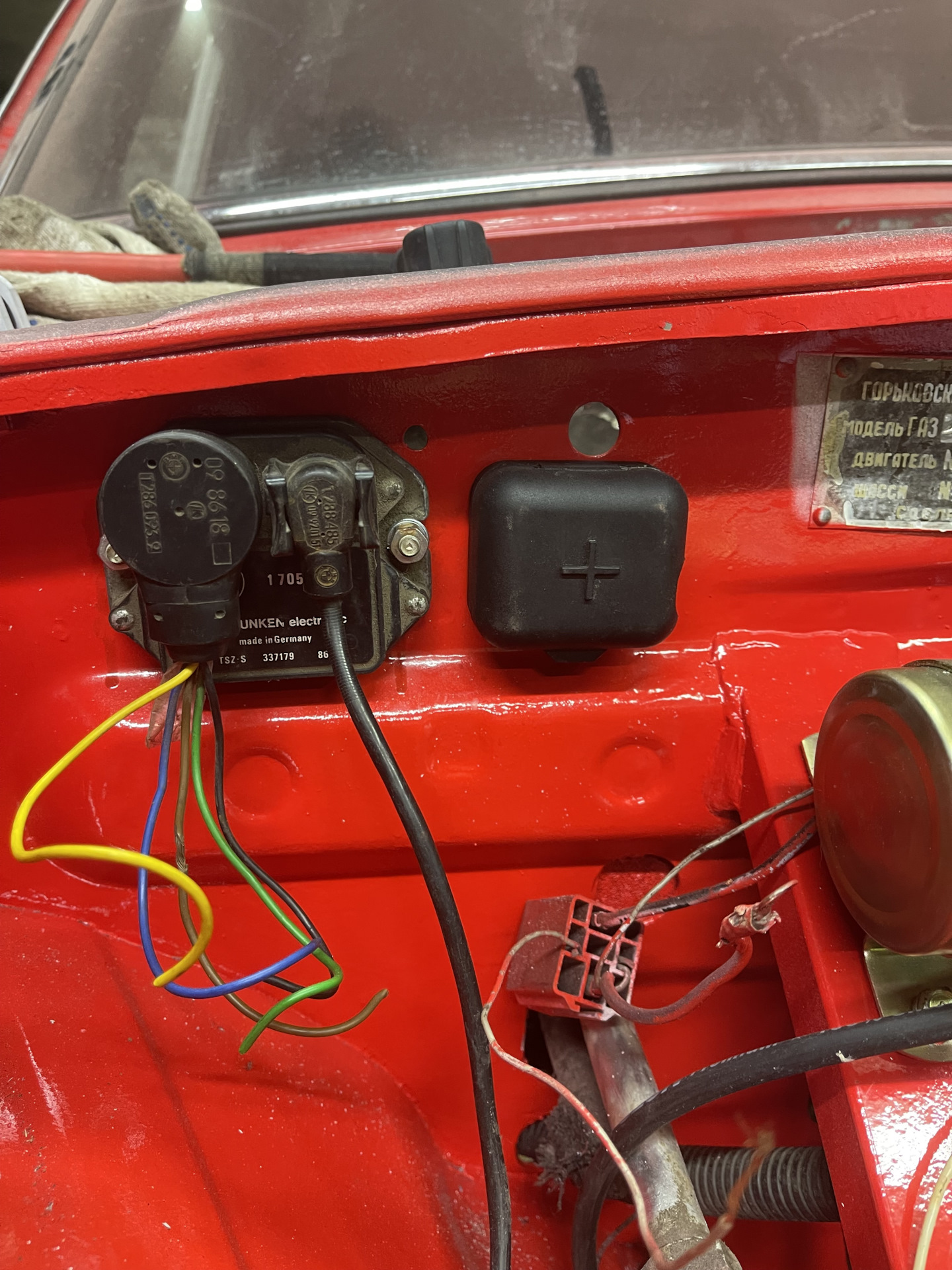 Проводка 31105 в кузове 24 с панелью 24 и рулевой 31105 — ГАЗ 24, 4,7 л ...