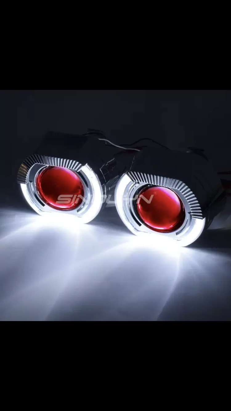 Lens фара. Линзы h4 led с ангельскими глазками. Биксеноновые линзы с ангельскими глазками е 60. Светодиодные линзы в фары h4. Биксеноновая линза с ангельскими глазками.
