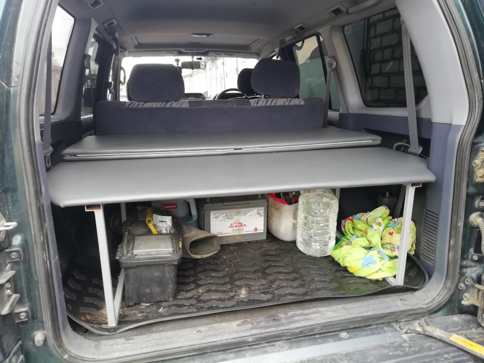 Спальник в авто — Toyota Land Cruiser Prado 90-series, 2,7 л, 1997 года ...
