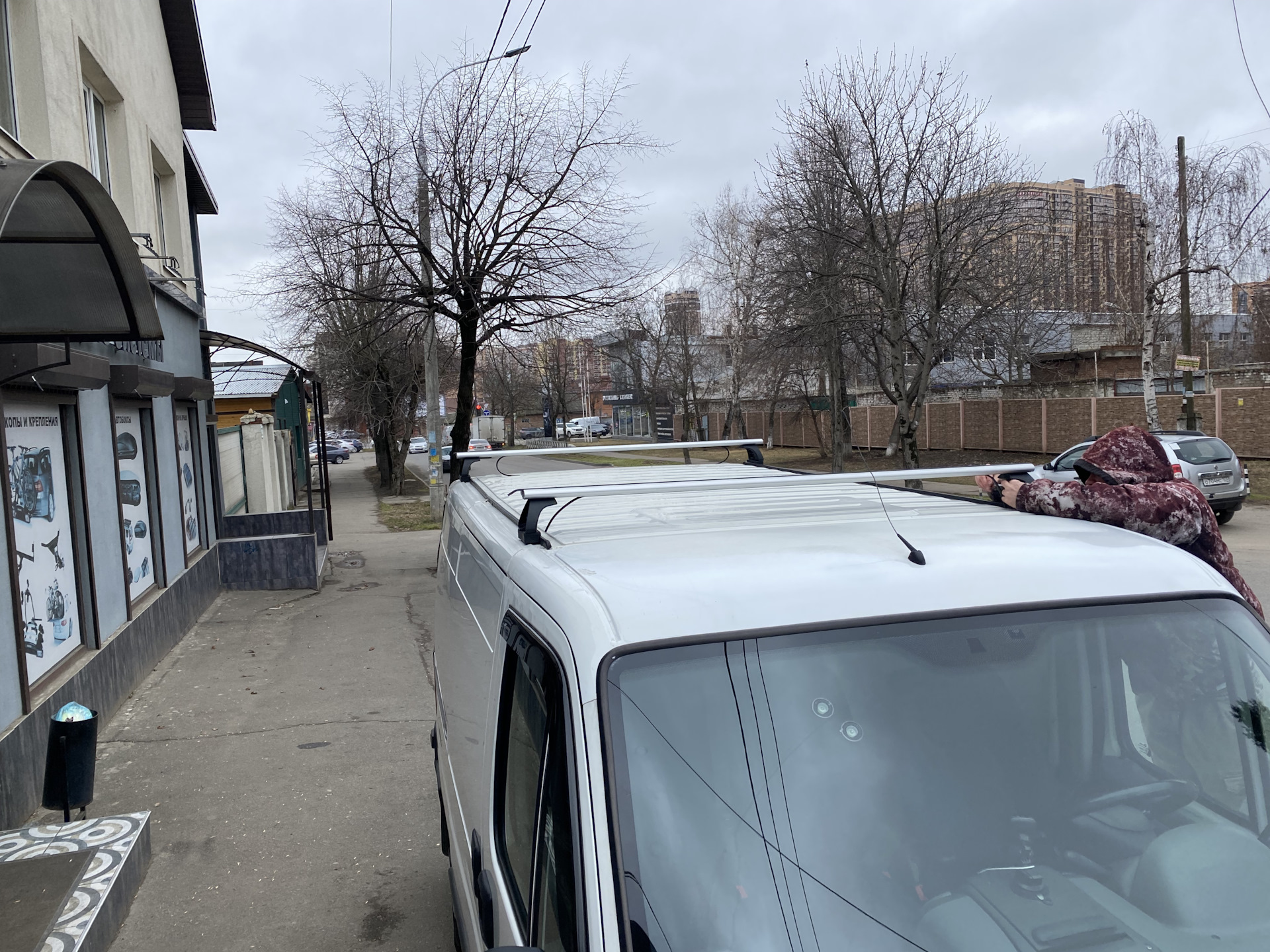 Багажник на крышу Фиат Дукато — FIAT Ducato II, 2,3 л, 2010 года ...