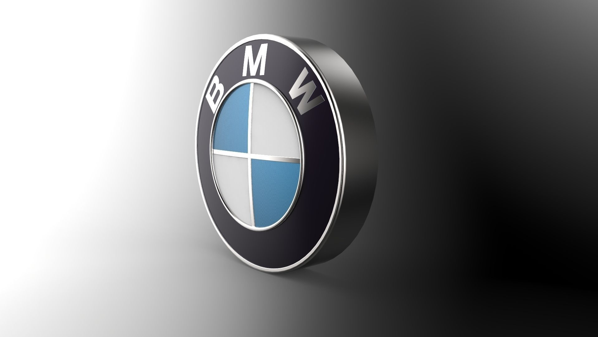 BMW на темном фоне