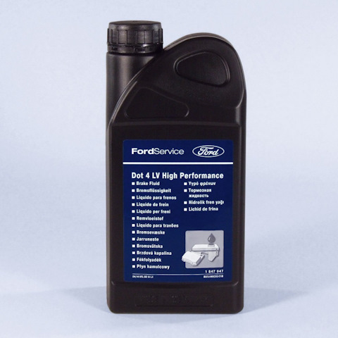 Genuine Ford Brake Fluid Dot 4 LV High Performance 1 Litre 1847947