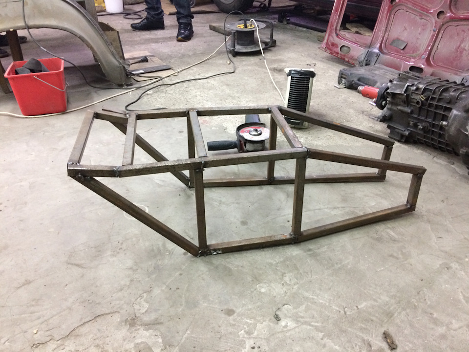 Тоннель под getrag на классику ч.2, моторный щит — Lada 21070, 1,5 л ...