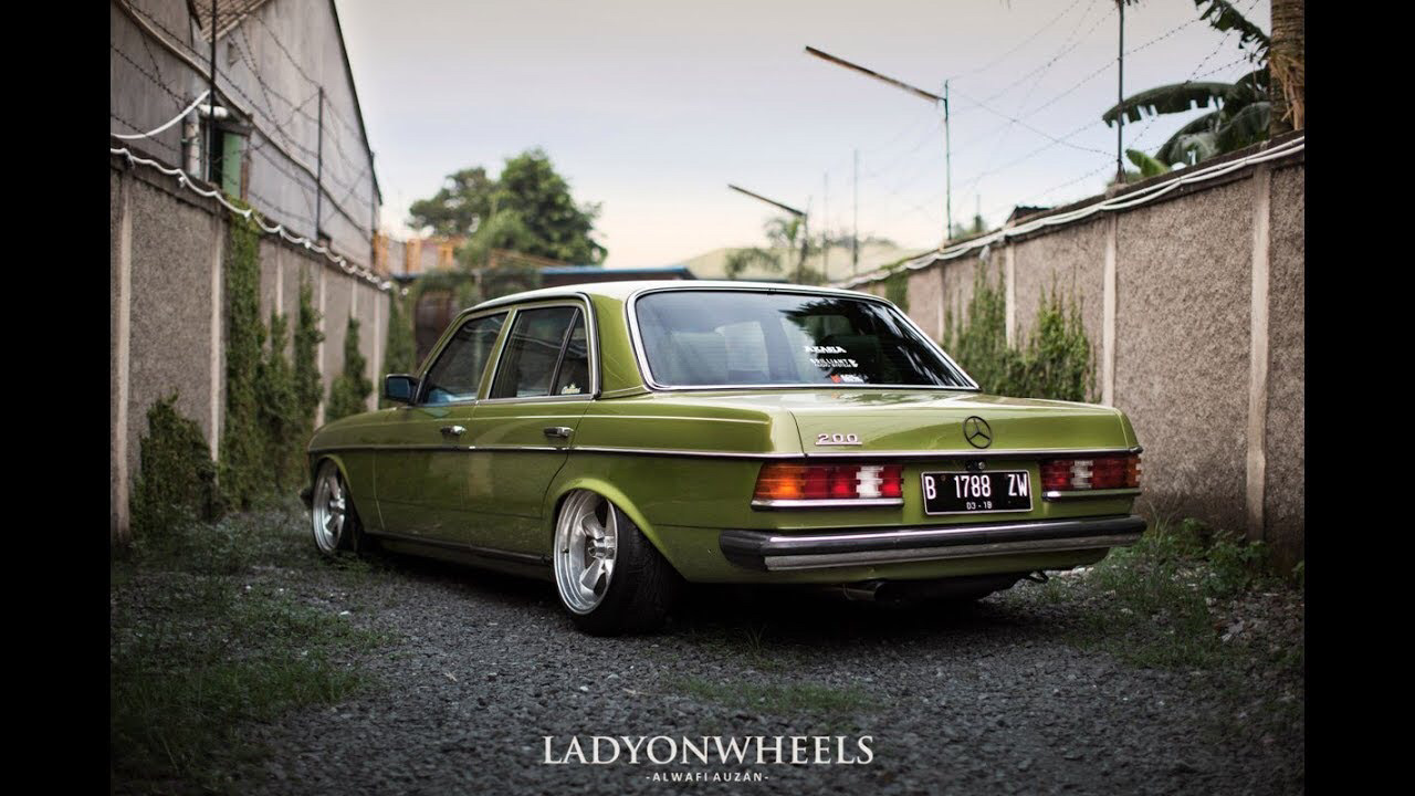 Mercedes w123 ratlook