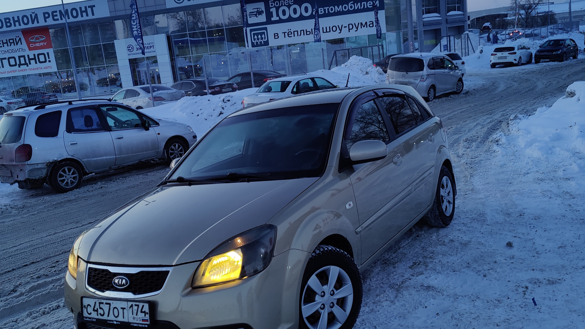 KIA Rio (2G) 1.4 бензиновый 2010 | на DRIVE2