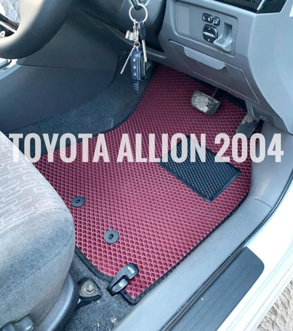 EVA коврики — Toyota Allion (T240), 1,5 л, 2004 года | тюнинг | DRIVE2